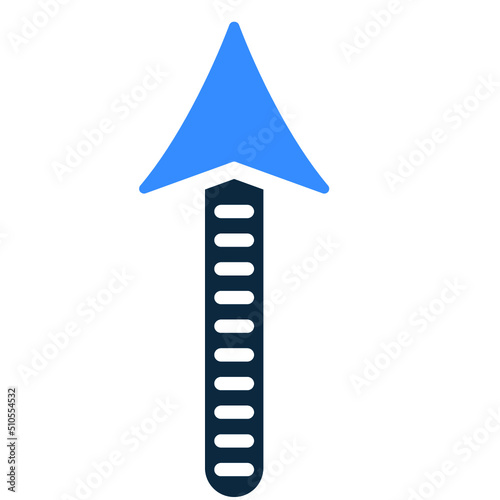 Arrow, start, up icon