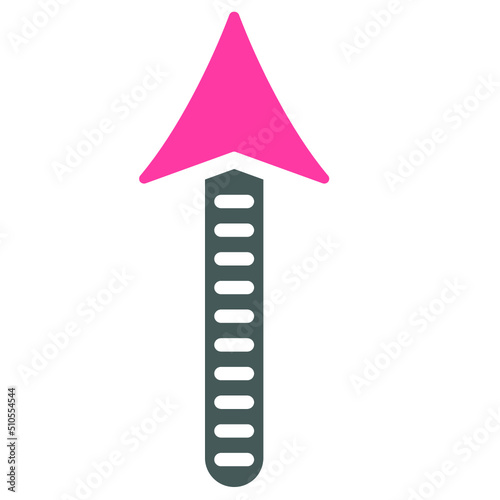 Arrow, start, up icon