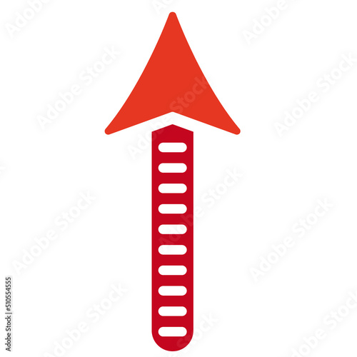 Arrow, start, up icon