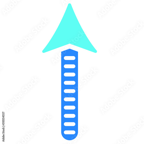Arrow, start, up icon