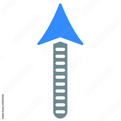 Arrow, start, up icon