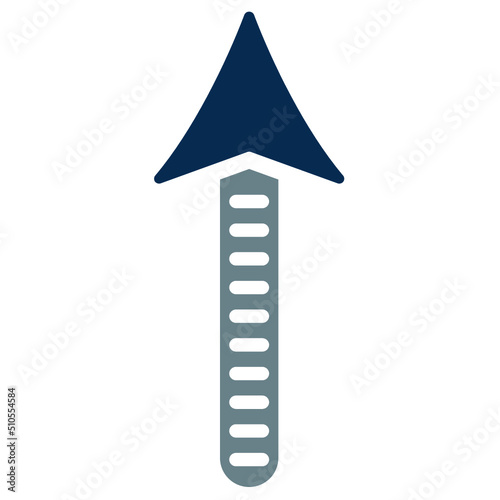 Arrow, start, up icon