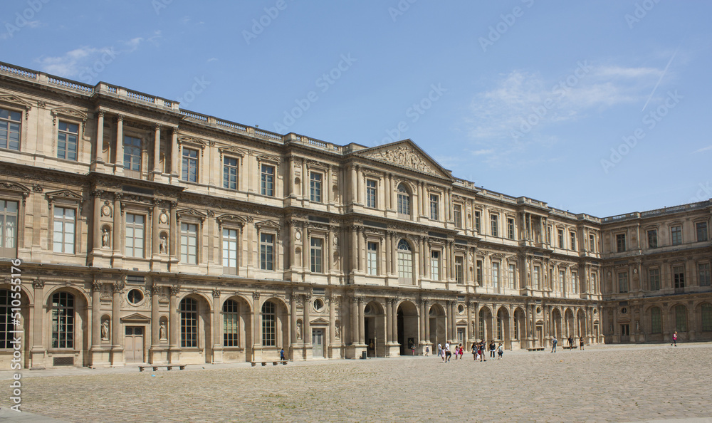 Louvre Museum in Paris, France