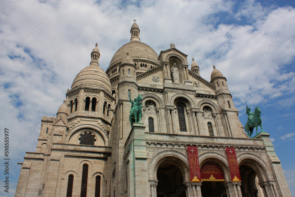Sacr-Coeur Cathedral in Paris, France