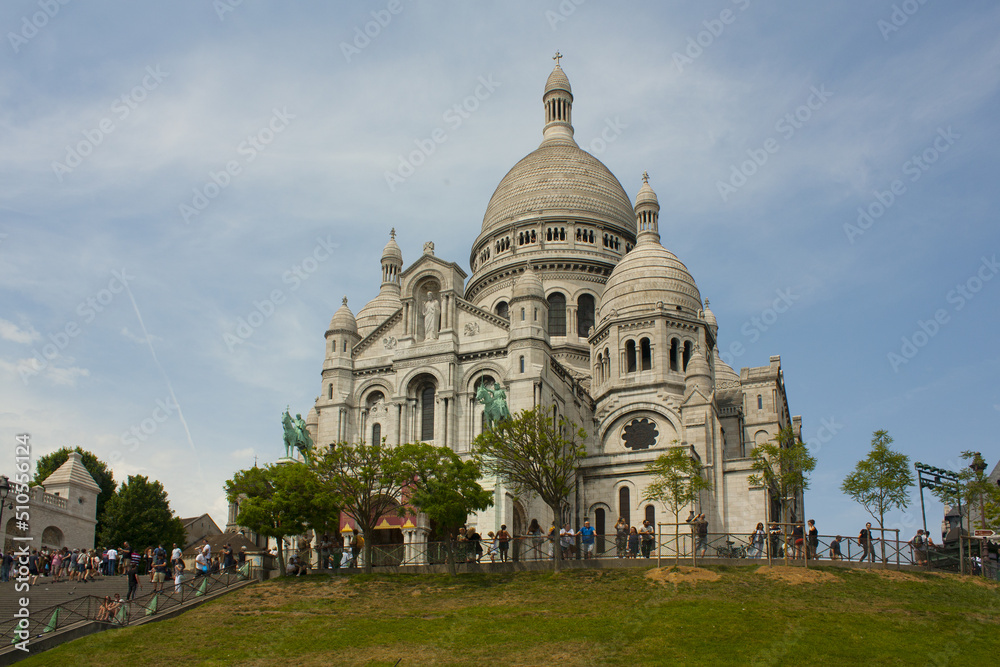 Sacr-Coeur Cathedral in Paris, France	