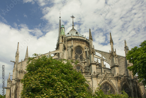 Cathedral of Notre-Dame de Paris in Paris, France