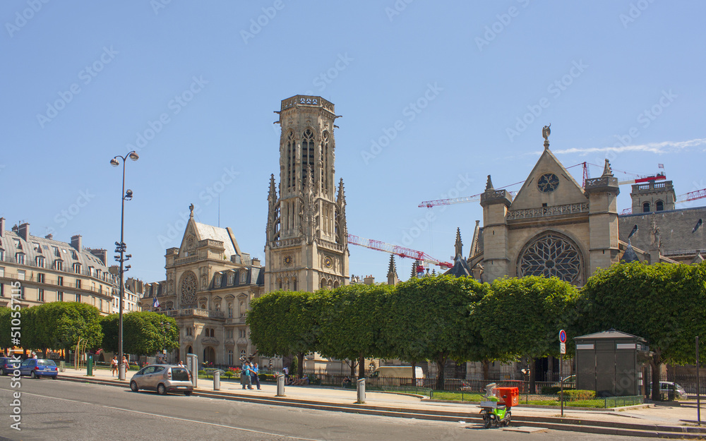 Church of Saint-Germain-l’Auxerrois in Paris, France	