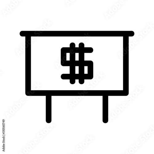 dollar icon or logo isolated sign symbol vector illustration - high quality black style vector icons 