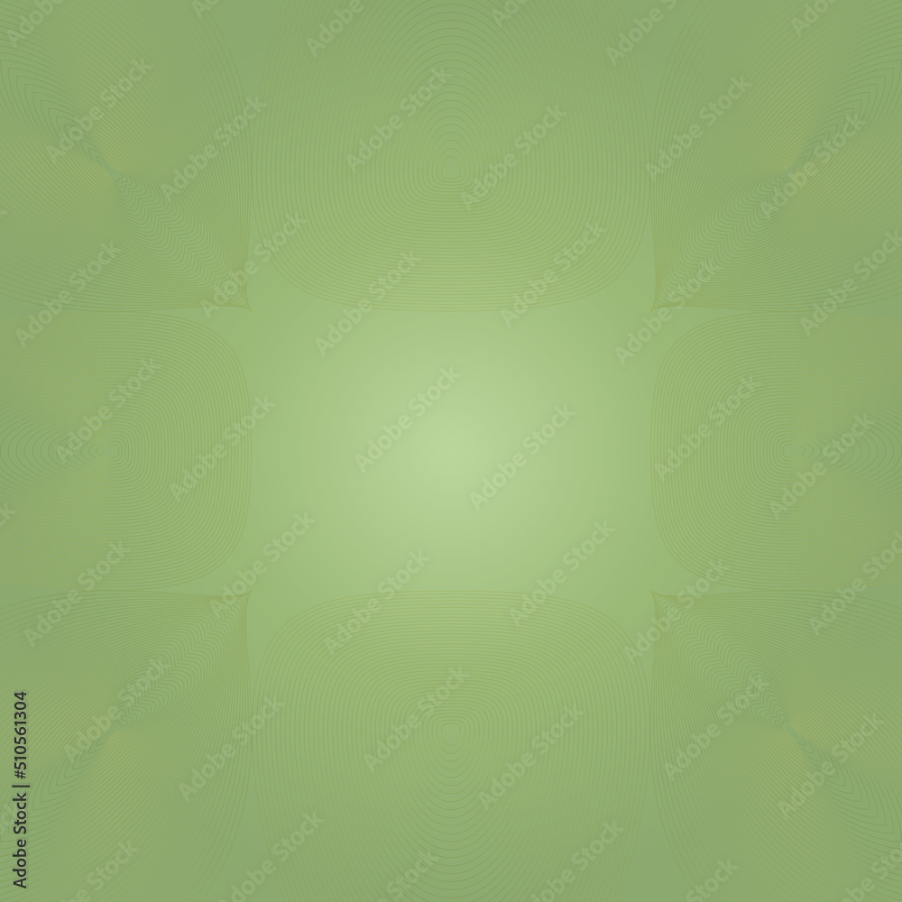 Green bright background with a frame of thin lines resembling leaves.3d Green bright background with a frame of thin lines resembling leaves.3d