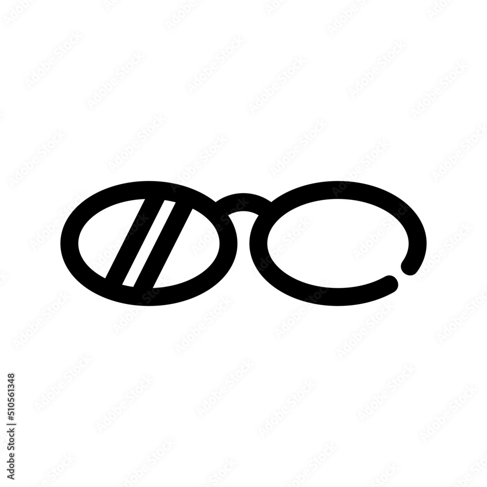 Fototapeta premium glasses icon or logo isolated sign symbol vector illustration - high quality black style vector icons