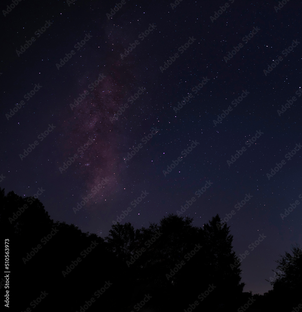 Milky Way seen from North Carolina