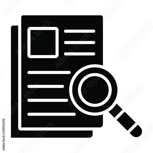 Investigation Icon Style