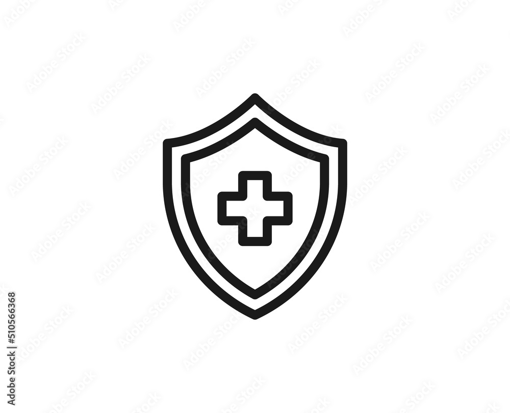 Beauty line icon on white background Beauty line icon on white background