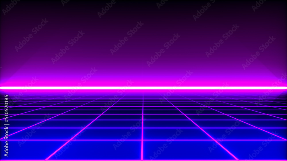 a futuristic technology background,80s style (3d rendering) a futuristic technology background,80s style (3d rendering)