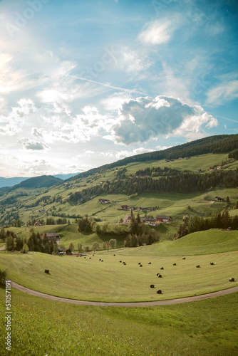 Dolomites alps, Mountain - Val di Funes,landscape