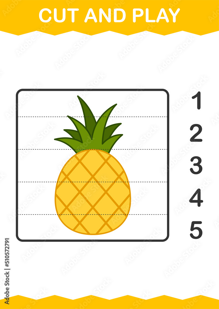 Cut and play with Pineapple Cut and play with Pineapple