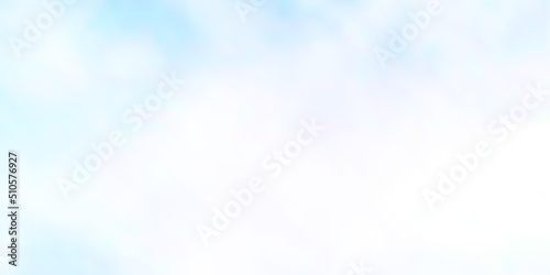 Light BLUE vector texture with cloudy sky. © Guskova