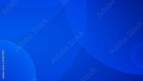 Blue Circles Fade 3d render background