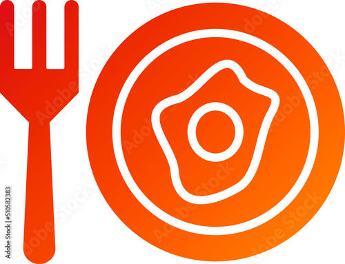 Breakfast Icon Style