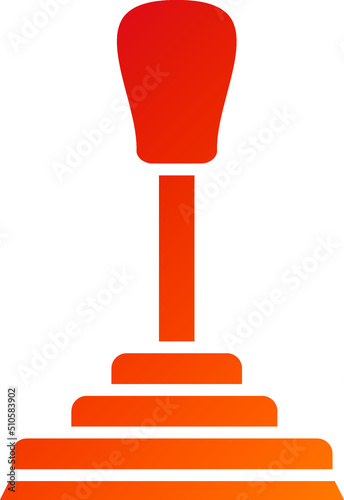Car Shift Icon Style