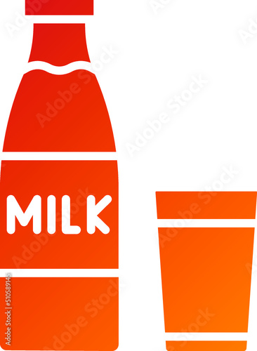 Milk Icon Style