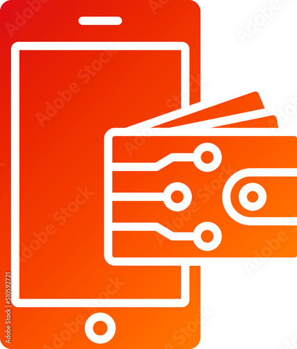 Digital Wallet Icon Style
