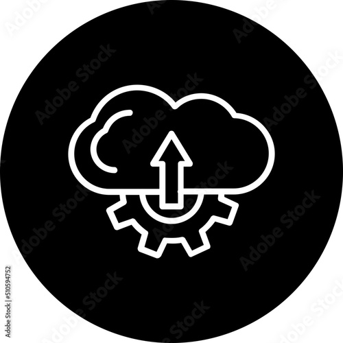 Cloud Uploading Icon