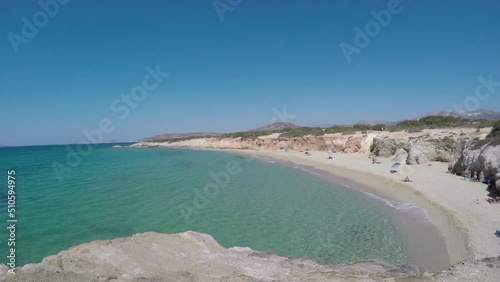 Hawaii Beach in Naxos island, Greece photo