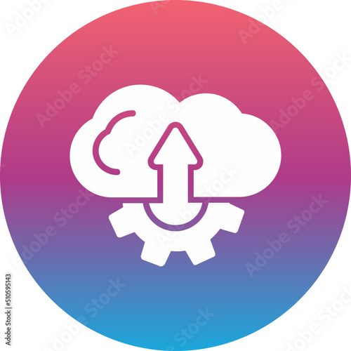 Cloud Uploading Icon