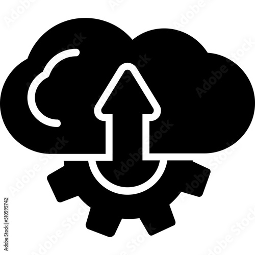 Cloud Uploading Icon