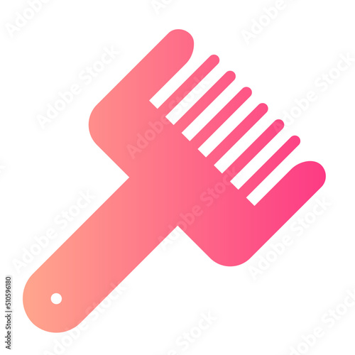 comb gradient icon