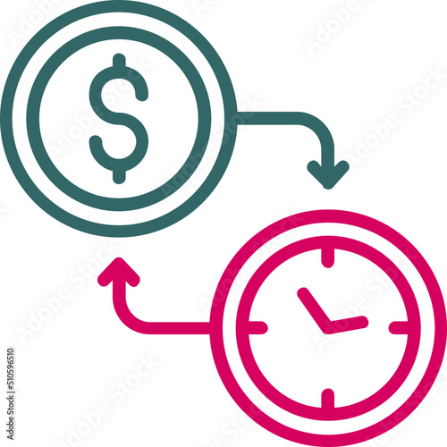 Time Is Money Icon