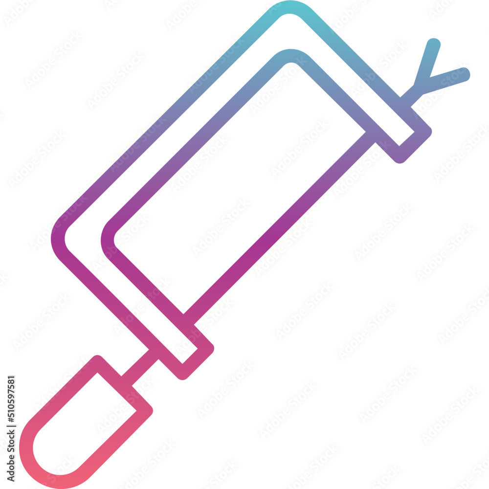 Hacksaw Icon Hacksaw Icon