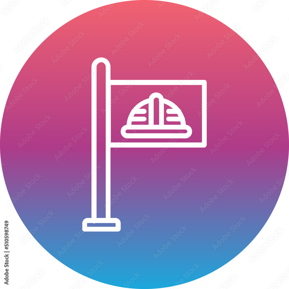 Fototapeta premium Flag Icon