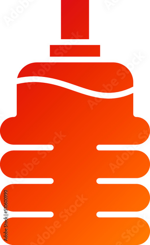 Water Canteen Icon Style