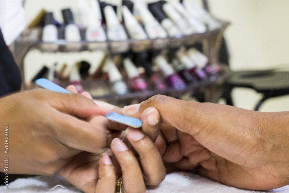 Obraz premium manicure and pedicure