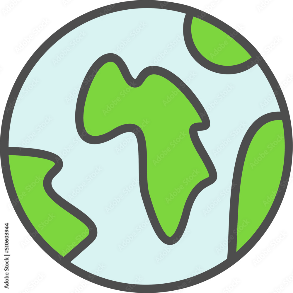 Obraz premium Planet Icon