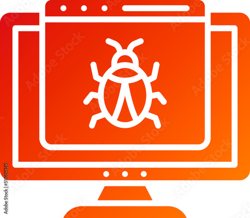 Computer Bug Icon Style