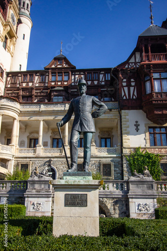 iron Statue in old royal palace square