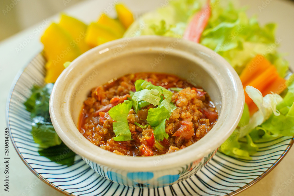 Ong Chili Paste.Ong Chili Paste.Spicy Northern Thai Pork and Tomato thailand food Ong Chili Paste.Ong Chili Paste.Spicy Northern Thai Pork and Tomato thailand food