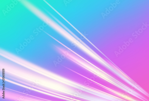 Prism backdrop. Rainbow lights background.