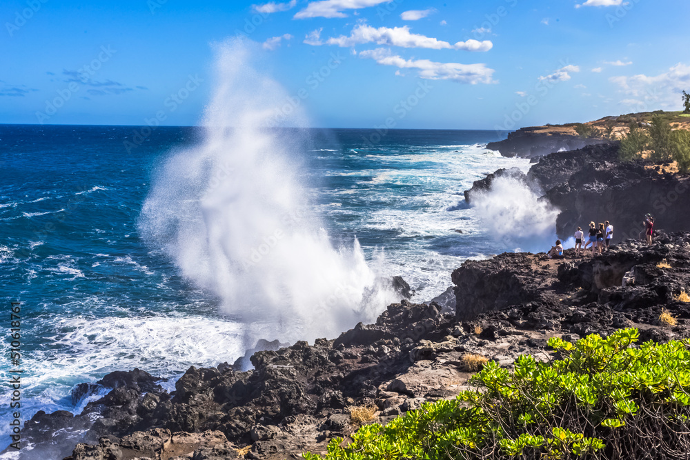 Le Souffleur, Saint-Leu, île de la Réunion 