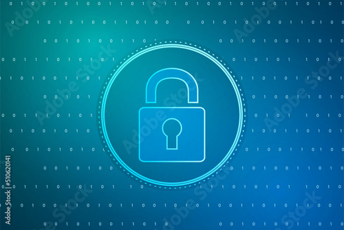 Cyber security technology concept , Shield With Keyhole icon with world map background , personal data , vector illustration.