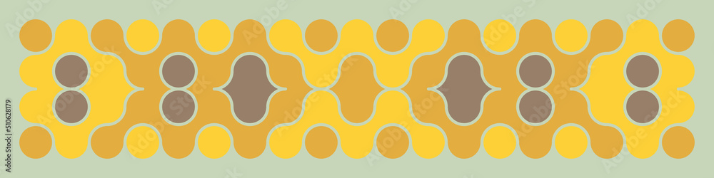 Multicolor truchet tiling connections illustration Multicolor truchet tiling connections illustration
