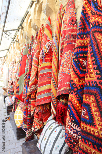 Carpet and rugs shop in Goreme, Cappadocia, Turkey © Lindasky76