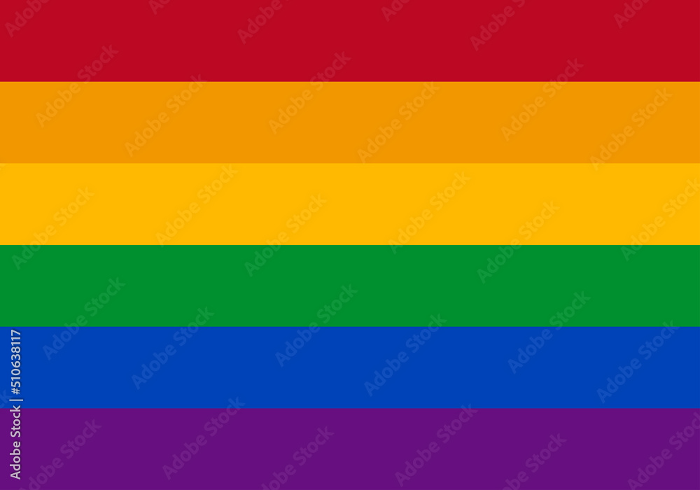 Bandera lgbtiq+ del día del orgullo. Bandera lgbtiq+ del día del orgullo.