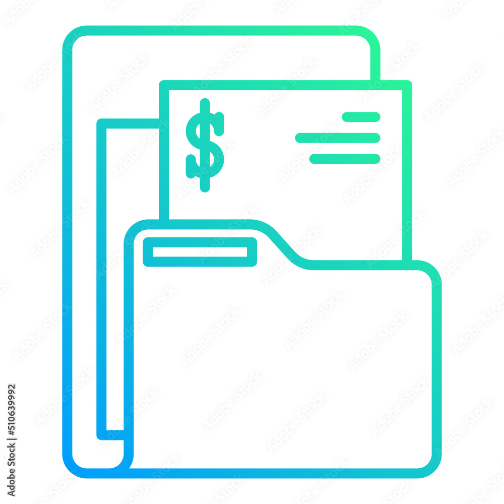 folder and document icons on transparent background folder and document icons on transparent background