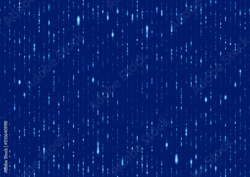 雨だれのような光のライン　サイバースペース のイメージ
