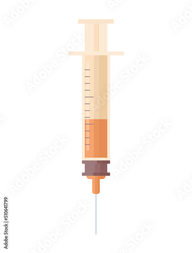 orange syringe design
