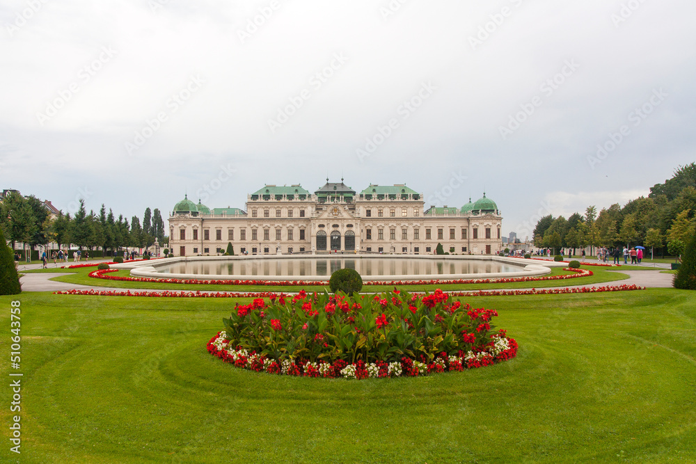 Obraz premium Ciudad de Viena o Wien en el pais de Austria